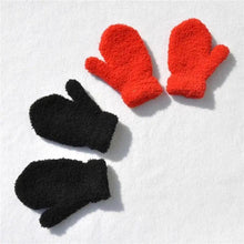 Load image into Gallery viewer, Cute Baby Colorful Thick Warm Gloves For Kids Classic Full Finger Mittens Soft Comfortable Winter Gloves For Children