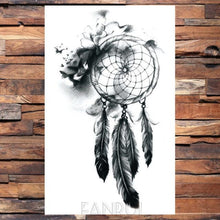 Load image into Gallery viewer, Cute Black Birds Temporary Waterproof Stickers Tattoo Flower Body Elegant Bird Butterfly Style For Womens