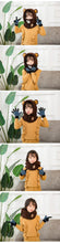 Load image into Gallery viewer, Cute Cartoon Children Winter Animal Bear Ski Masks Hats Kids Baby Thermal Fleece Balaclava Face Beanies Warmer Skellies Hats Kids Winter Fleece Warmer Balaclava Cap Thermal Tactical Military Helmet Windproof Full Face Mask Cover Ski Beanies