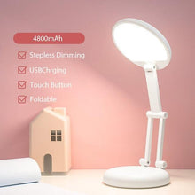 Load image into Gallery viewer, Cute Cat LED Table Lamp Children Study Eye Protection Desk Lamp 3600/6400mAh Long Battery Life Smart Bedroom Night Lamp Decorative Table Lamp Cute Study Lamps for Bedroom Décor