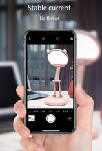 Load image into Gallery viewer, Cute Cat LED Table Lamp Children Study Eye Protection Desk Lamp 3600/6400mAh Long Battery Life Smart Bedroom Night Lamp Decorative Table Lamp Cute Study Lamps for Bedroom Décor