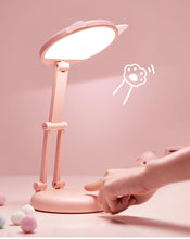 Load image into Gallery viewer, Cute Cat LED Table Lamp Children Study Eye Protection Desk Lamp 3600/6400mAh Long Battery Life Smart Bedroom Night Lamp Decorative Table Lamp Cute Study Lamps for Bedroom Décor