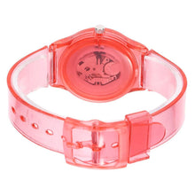 Load image into Gallery viewer, Cute Childrens Analog Transparent Watchband New Fashion Small Lightweight Watch Fresh And Simple Girls Quartz Watch Sport Simple Casual Quartz Wristwatch For Women Ladies Girls