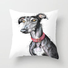 Load image into Gallery viewer, Cute Dog Peachskin Pillowcase Cover Kids Gift Animals Puppy Pet Dog Painting Cotton Linen Throw Pillow Case Cushion Cover Square Animal Pillow Covers Home Decor Pillows Covers Pillowcase 45x45CM