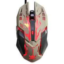 Load image into Gallery viewer, Cute Gaming USB Wired Mouse Girls Pink Computer Professional 2400 DPI Mouse Colorful Silent Mouse For PC