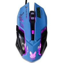 Load image into Gallery viewer, Cute Gaming USB Wired Mouse Girls Pink Computer Professional 2400 DPI Mouse Colorful Silent Mouse For PC