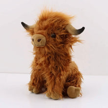 Load image into Gallery viewer, Cute Highland Cow Plush Toy