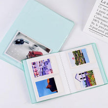 Load image into Gallery viewer, Cute Mini Holds 64 Photos Album Jelly Color Photo Album for Name Card 7s 8 25 50s Mini Photo Album Ring Binder Cover Refillable Notebook Photo Album