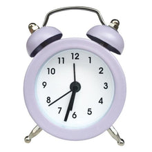 Load image into Gallery viewer, Cute Mini Metal Round Alarm Clock Desk Table Electronic Digital Clock Twin Bell Alarm Clock Metal Frame 3D Dial with Backlight Function Desk Table Clock for Home & Office Bedroom Living Room Alarm Clock Creative Home Decoration