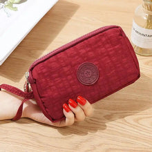 Load image into Gallery viewer, Cute Pink Leather Woman Wallet Fashion Stylish Zipper Mini Bag For Women Short Simple Wallets