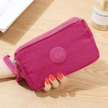 Load image into Gallery viewer, Cute Pink Leather Woman Wallet Fashion Stylish Zipper Mini Bag For Women Short Simple Wallets