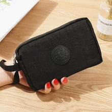 Load image into Gallery viewer, Cute Pink Leather Woman Wallet Fashion Stylish Zipper Mini Bag For Women Short Simple Wallets