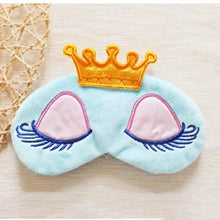 Load image into Gallery viewer, Cute Princess Eye Sleeping Mask Lightweight Eye Patch Comfortable Soft Blindfold Perfect For Blocking Light