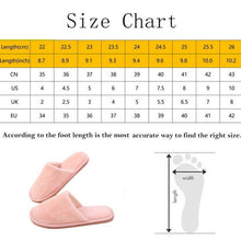 Load image into Gallery viewer, Cute Purple House Slippers Women Winter Cat Fluffy Slides Livingroom Warm Shoes Soft Indoor Cute Animal Flat Indoor Women House Shoes Fluffy Furry Plush Fleece Lined Warm Soft Comfort Shoes