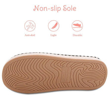 Load image into Gallery viewer, Cute Purple House Slippers Women Winter Cat Fluffy Slides Livingroom Warm Shoes Soft Indoor Cute Animal Flat Indoor Women House Shoes Fluffy Furry Plush Fleece Lined Warm Soft Comfort Shoes