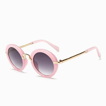 Load image into Gallery viewer, Cute Round Polarized Sunglasses for Kids Girls Boys UV400 Protection Fashionable & Children's Sunglasses New Cute Baby Round Frame & Colorful Sunshade Mirror For Kids