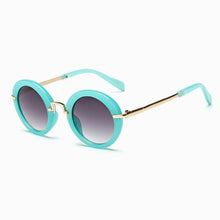 Load image into Gallery viewer, Cute Round Polarized Sunglasses for Kids Girls Boys UV400 Protection Fashionable & Children's Sunglasses New Cute Baby Round Frame & Colorful Sunshade Mirror For Kids