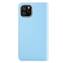 Load image into Gallery viewer, Cute Shockproof Flip PU Leather Wallet Cover Kickstand Card Slots Side Pocket Magnetic Closure Flip Phone Bags For iPhone 13 12 Mini 11 Pro Max XR X XS Max 7 8 6 6S Plus 5 5S SE Color Card Pocket Purse Wallet Case