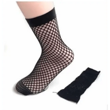 Load image into Gallery viewer, Cute Sock Slipper Women 1 Pair 2 Pieces Silk Spring Summer Thin Breathable Girl Socks Women Socks Breathable Anti-Friction Ultra Thin Socks for Women Transparent Lace Silk Elastic Socks