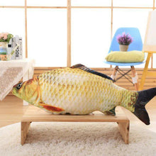Load image into Gallery viewer, Cute Staffed Soft Animal Fish Plush Toys Pillow Creative Pillow Cushion Soft Fish Cushion Pillow Carp Plush Pillow Stuffed Toy Throw Pillow for Home Decoration Gift Kids Pillow Stuffed Animal Toy Gift Kids Toy Christmas Gifts