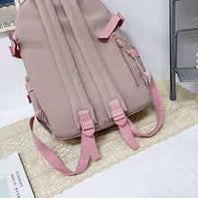 Load image into Gallery viewer, Cute Waterproof Multi-Pocket Women Backpacks with Bear Doll