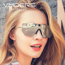 Load image into Gallery viewer, Cycling Glasseses Sports Sunglasses UV400 Protection Baseball Fishing Ski Running Go Unisex Polarized Rectangle Shape Sunglasses For Men & Women Retro Shape Mirror Frameless Glasses