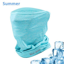 Load image into Gallery viewer, Cycling Headwear Winter Men Anti-sweat Breathable Cycling Face Cover Running Bicycle Bandana Sports Scarf Headband Neck Gaiter Face Mask Scarf Dust Sun Protection Cool Lightweight Windproof Breathable Fishing Hiking Running Cycling