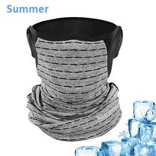 Load image into Gallery viewer, Cycling Headwear Winter Men Anti-sweat Breathable Cycling Face Cover Running Bicycle Bandana Sports Scarf Headband Neck Gaiter Face Mask Scarf Dust Sun Protection Cool Lightweight Windproof Breathable Fishing Hiking Running Cycling