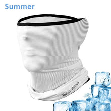 Load image into Gallery viewer, Cycling Headwear Winter Men Anti-sweat Breathable Cycling Face Cover Running Bicycle Bandana Sports Scarf Headband Neck Gaiter Face Mask Scarf Dust Sun Protection Cool Lightweight Windproof Breathable Fishing Hiking Running Cycling