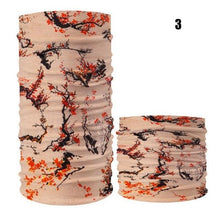 Load image into Gallery viewer, Cycling Mask Outdoor Sports Magic Head Scarf Printing Headband Bike Wrist Band Bandana for Windproof Sunscreen Bike Masks Bandanas Women Men Neck Gaiter Cover Turban Multipurpose Balaclava Elastic UV Face Shields for Women