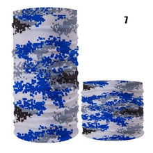 Load image into Gallery viewer, Cycling Mask Outdoor Sports Magic Head Scarf Printing Headband Bike Wrist Band Bandana for Windproof Sunscreen Bike Masks Bandanas Women Men Neck Gaiter Cover Turban Multipurpose Balaclava Elastic UV Face Shields for Women