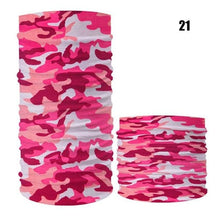 Load image into Gallery viewer, Cycling Mask Outdoor Sports Magic Head Scarf Printing Headband Bike Wrist Band Bandana for Windproof Sunscreen Bike Masks Bandanas Women Men Neck Gaiter Cover Turban Multipurpose Balaclava Elastic UV Face Shields for Women