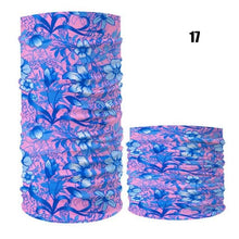 Load image into Gallery viewer, Cycling Mask Outdoor Sports Magic Head Scarf Printing Headband Bike Wrist Band Bandana for Windproof Sunscreen Bike Masks Bandanas Women Men Neck Gaiter Cover Turban Multipurpose Balaclava Elastic UV Face Shields for Women
