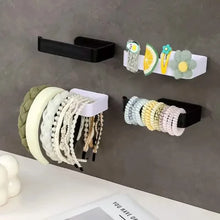 Load image into Gallery viewer, 2-Pack: No-Drill Self-Adhesive Toilet Paper Holder β Black & White