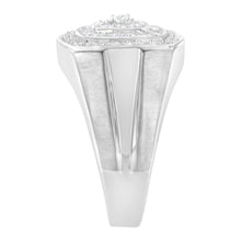 Load image into Gallery viewer, 14K White Gold Men's 1 CTTW Diamond Band Ring