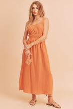 Load image into Gallery viewer, Side Slit Round Neck Sleeveless Tank Maxi Comfortable Dress For Women, Effortless Style, Perfect for Warm Weather