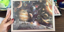 Load image into Gallery viewer, Puzzles 1000 Pieces Wooden Assembling Picture Space Travel Puzzles Toys For Adults Children Kids Home Games