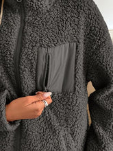 Load image into Gallery viewer, Winter Warm Zip Up Long Sleeve Jacket Fuzzy Cozy & Stylish Jacket Cold-Weather Essential Outdoor Jacket