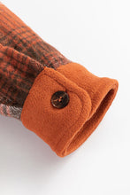 Load image into Gallery viewer, Plaid Button Up Long Sleeve Jacket Classic & Timeless Lightwear Outerwear For women and Girls