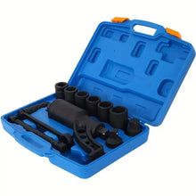 Load image into Gallery viewer, Torque Wrench with 8-Piece Socket Set