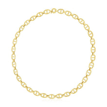 Load image into Gallery viewer, 14k Yellow Gold High Polish Mariner Link Chain (8.8mm)