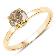 Load image into Gallery viewer, 1.01 Carat Genuine LB Diamond 14K Yellow Gold Ring