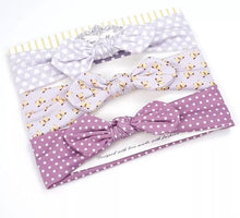 Load image into Gallery viewer, Baby Headband Flower Print Hair Wear for Newborn Baby Girl Headband for Little Girl Headbands Children Bow