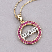 Load image into Gallery viewer, 0.64 Carat Genuine Ruby .925 Sterling Silver Pendant