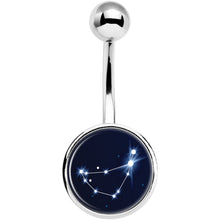 Load image into Gallery viewer, Zodiac Constellation Capricorn Belly Ring