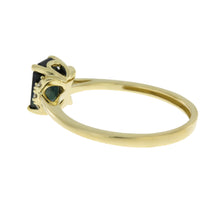 Load image into Gallery viewer, 1.38ct Sapphire Diamond Ring 14KT Yellow Gold