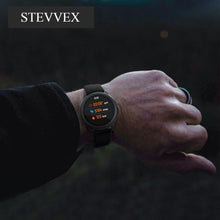 Load image into Gallery viewer, STEVVEX Solar Smart Watch Sport Metal Heart Rate Sleep Monitor IP 68 Waterproof iOS Android Global Version