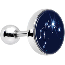 Load image into Gallery viewer, Zodiac Constellation Aquarius Tragus Cartilage Earring