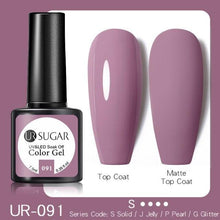 Load image into Gallery viewer, Dark Blue Matte Colorful UV Nail Gel Polish Semi Permanent Popular High Quality Fashion Design