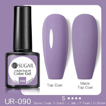 Load image into Gallery viewer, Dark Blue Matte Colorful UV Nail Gel Polish Semi Permanent Popular High Quality Fashion Design
